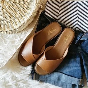 Franco Sarto Sandals + Original Box